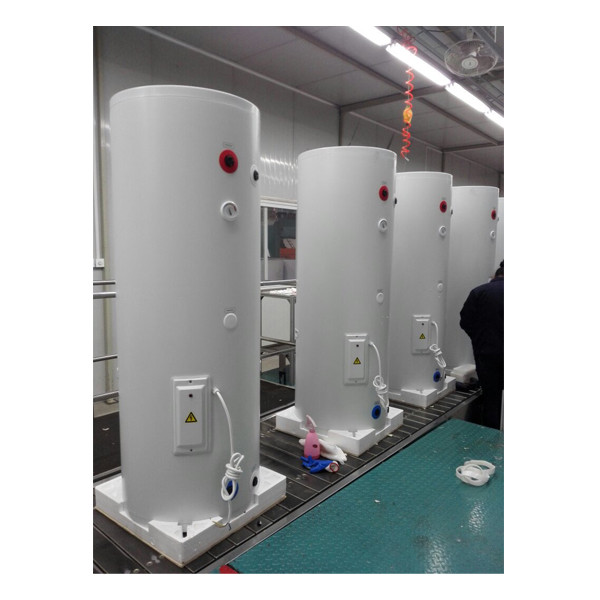Integrated Non Pressure Solar Thermo Water Heater with Stand Frame for Slope Rooftop