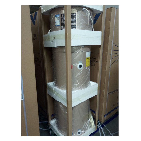 Horizontal DC Inverter Water to Air Packaged Chiller / Water Loop Heat Pump / Water Source Heat Pump 2.5kw ~45kw