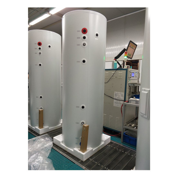 Vertical Fiberglass Reinforced Water Filter Tank FRP Pressure Tank 