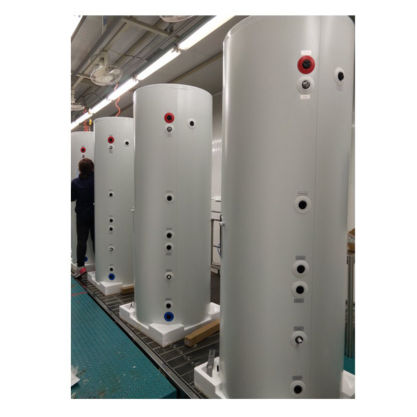 2000L 3000L Stainless Steel Jacket Hot Water Storage Tank 