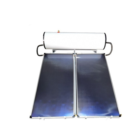 Rooftop Low Pressure Vacuum Tube Stainless Steel Sun Power SUS304 Solar Water Heater