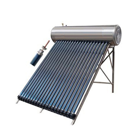 High Efficiency Pressure Integrated Solar Water Heater with Heat Pipes