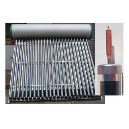 Copper Coil Heat Exchanger Pre Heating Evacuated Tube Solar Hot Water Heater