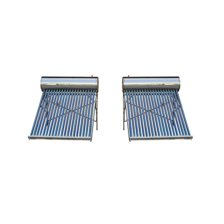 Flat Plate Solar Thermal Collector Panel with 0.4mm Selective Black Chrome Absorber Coating
