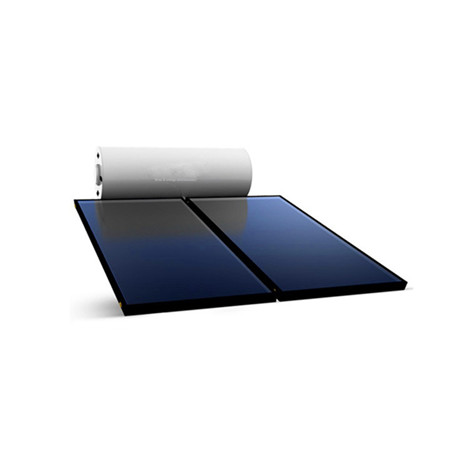 Low Pressure Solar Water Heater with Electric Heater Backup