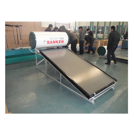 Non Pressure Rooftop Mounted Evacuated Tube Solar Hot Water Heater