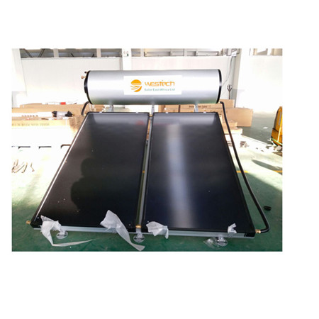 Split Heat Pipe Solar Powered Water Heater